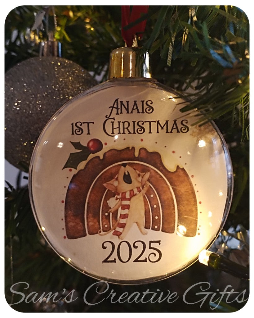 1st Christmas Bauble