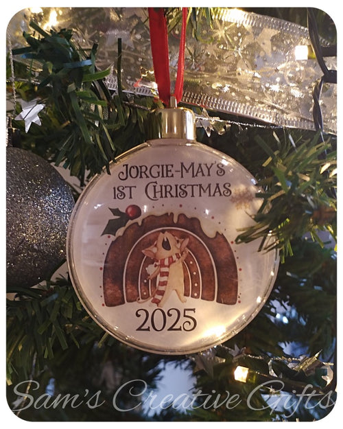 1st Christmas Bauble