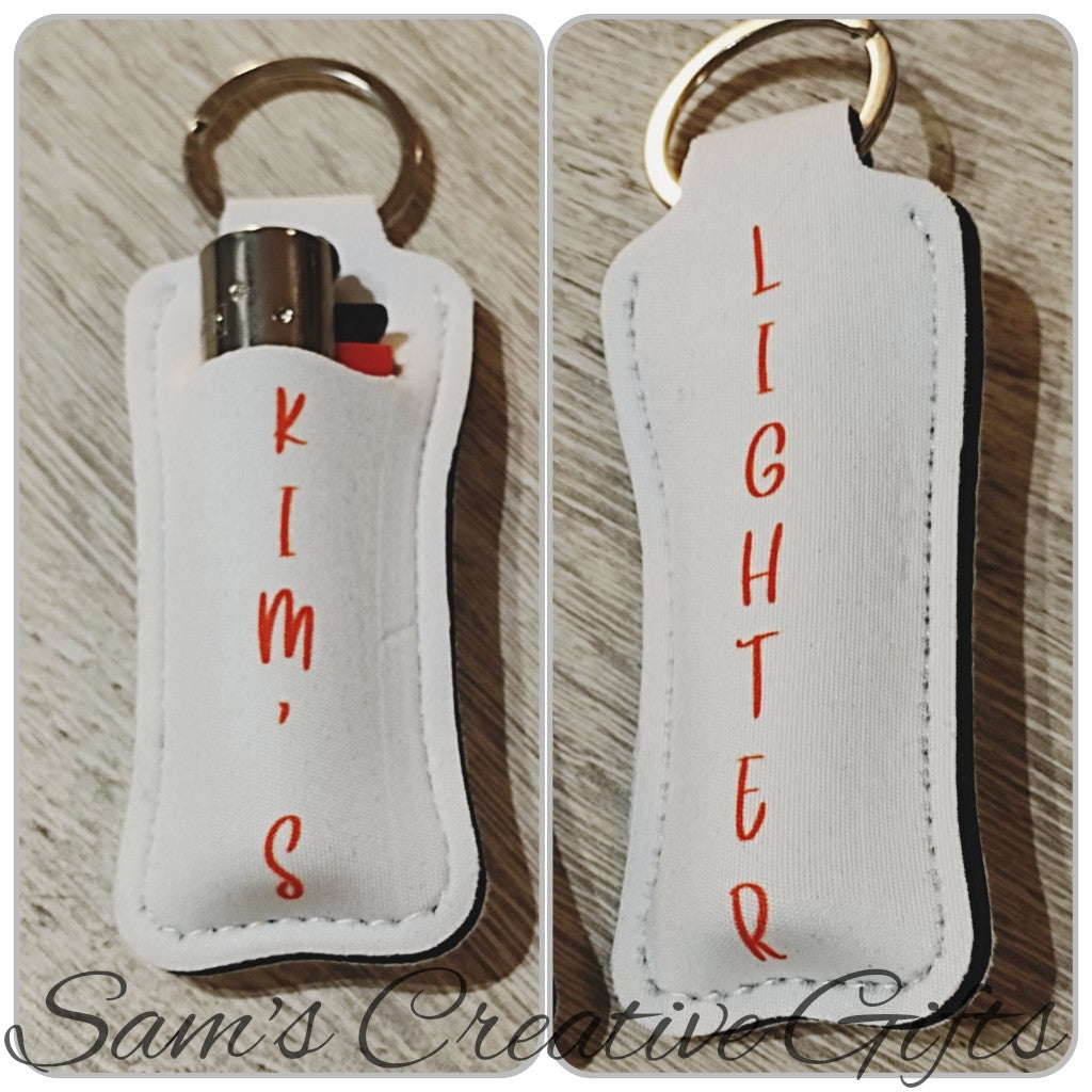 Personalised lighter/lipseal holder