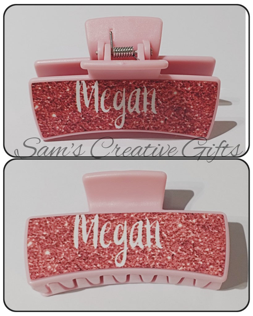 Personalised Hair Clip