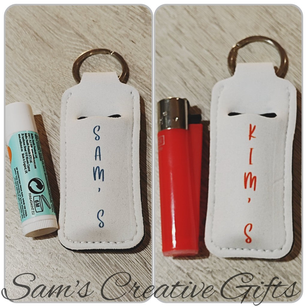 Personalised lighter/lipseal holder