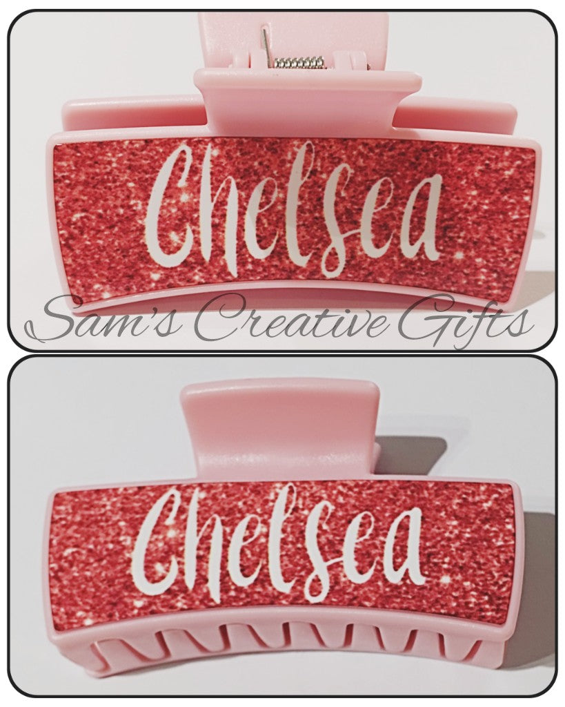 Personalised Hair Clip